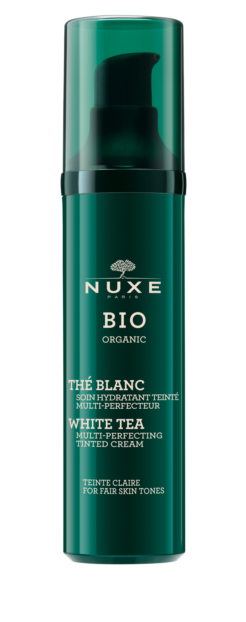 NUXE BIO Soin Hydratant Teinté Multi-perfecteur Clair