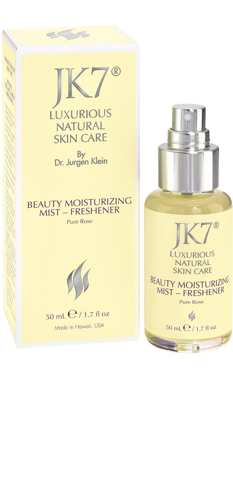 JK7 SKINCARE BEAUTY MOIST MIST&FRESH PURE ROSE 50 ML