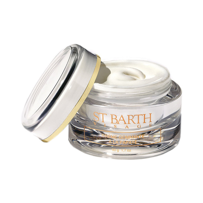 St Barth Peeling Gesichtscreme mit Papaya